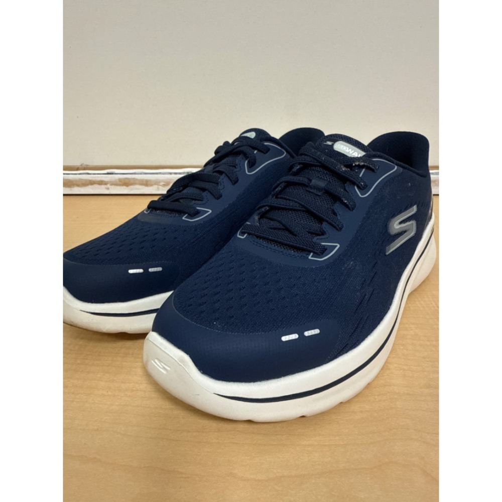 Skechers Hands Free Slip-ins Go Walk Arch Fit Navy Sneakers 125840 Womens 10